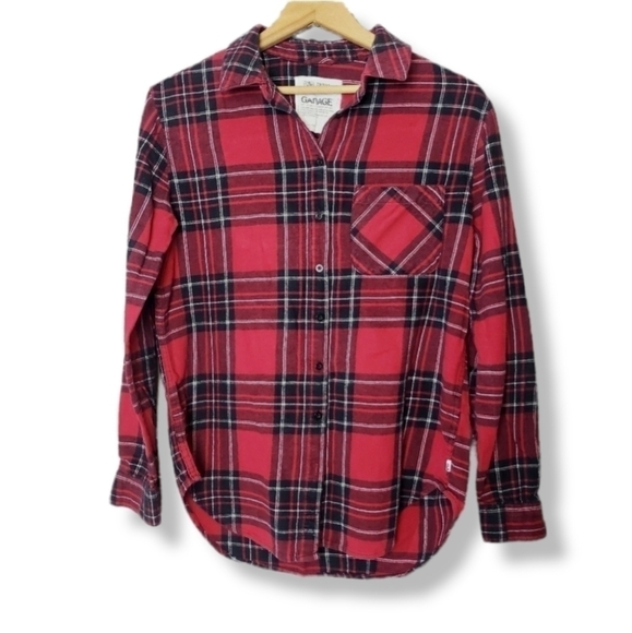 𝅺garage Boyfriend Flannel Small - Picture 1 of 10